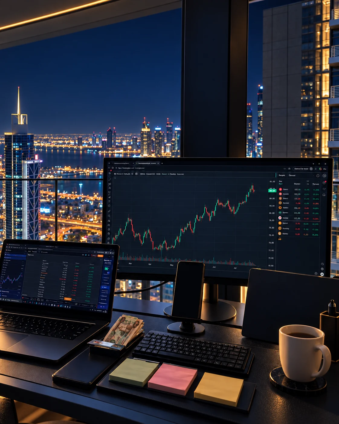 LionCapitalFX Dubai Trading Desk & Market Monitor